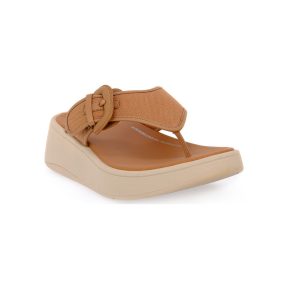 Mules FitFlop F MODE BUCKLE CANVAS